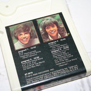 🎶 CARPENTERS · “NOW & THEN” · 8-TRACK · 1973 🌼